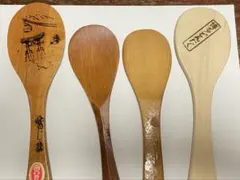 木製しゃもじ 4本セット
