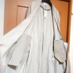 URBAN RESEARCH リネン100％　 ロングコート　新品