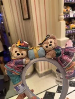 新品タグ付き✨香港ディズニー 20周年 カチューシャ ダッフィー