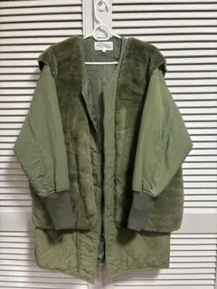 Chao closet キルティングジャケット F オリーブグリーン