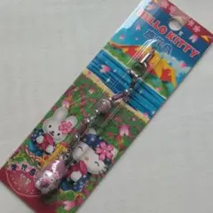 ハローキティ鹿児島　紅芋バージョン 　ストラップ
