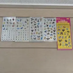 セブンイレブン限定　ポケモンスタンプラリー キラキラシール 41枚セット