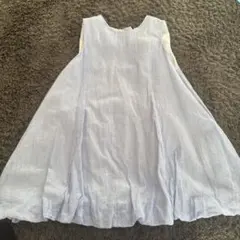 petit main ajugaワンピース 80サイズ ストライプ