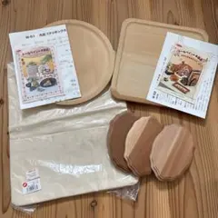 トールペイント白木　６点セット