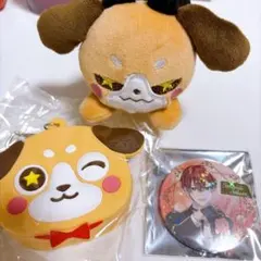 浦島坂田船 となりの坂田 ケンちゃん 缶バッジ ぬいぐるみカチューシャ
