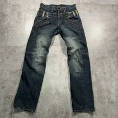 archive baggy wide damage denim Y2K M - メルカリ