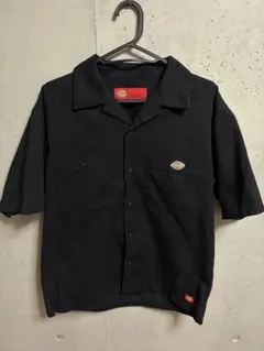 Dickies ワークシャツ 半袖 ブラックのサムネイル