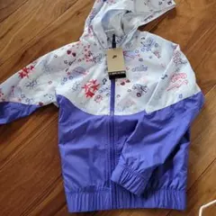 Nike キッズ ジャケット 150 (M) 紫/ホワイト グラフィックプリント