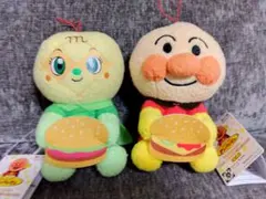 アンパンマン＆メロンパンナちゃん ぬいぐるみ2個セット