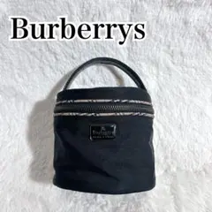 【美品】Burberry Blue label バニティポーチ ブラック
