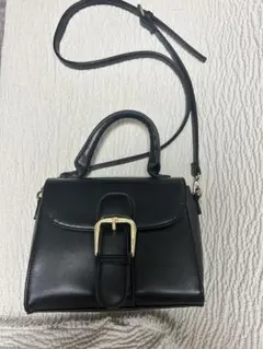 NICE CLAUP ハンドル付きショルダーバッグ