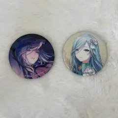 【プロセカ】日野森雫　缶バッジ　44a グリ缶