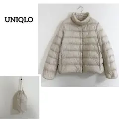 UNIQLO ウルトラライトダウンジャケット2023年製　オフホワイト　L
