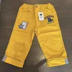 【新品未使用】ダブルB ハーフパンツ　ペイズリー　140cm カラシ色