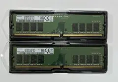 SAMSUNG／８GBメモリ／２枚セット＝16GB／DDR4／PC4-2400T