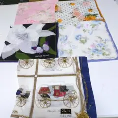 CELINEなどその他ブランドハンカチ5枚セット