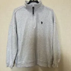 【美品】U.S.POLO ASSN. スウェット メンズ ハーフジップのサムネイル