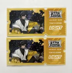 めておら めてくじ 明雷らいとくん D賞 ステッカー 2枚セット