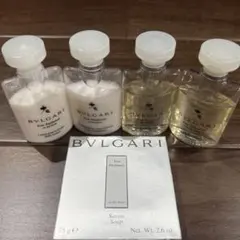 【新品】BVLGARI ブルガリ 旅行用シャンプーセットアメニティー 5点セットのサムネイル