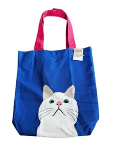 【未使用品】白猫ターチャン トートバッグ