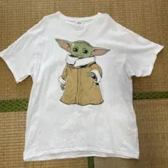 スターウォーズ　ベビーヨーダ　ヨーダ　映画　ムービーT ホワイト