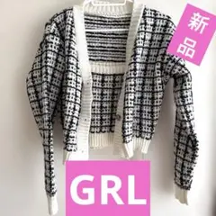 ★新品タグ付き★GRL★チェック柄 アンサンブル Mサイズ★最終価格★