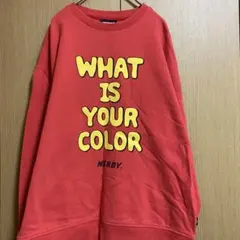 NERDY スウェット レッド Sサイズのサムネイル
