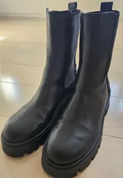 FILLIN チェルシーブーツ 本革 厚底 28cm 黒 美品 サイドゴア - メルカリ
