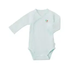 ミキハウス mikihouse ピュアベールフライス長袖ボディシャツ肌着60cm