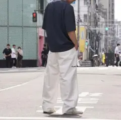 ワークパンツ ホワイト
