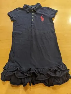 ラルフローレン　サイズ6　ネイビー　ポロシャツ　ワンピース