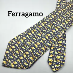 M1318 フェラガモ Salvatore Ferragamo メンズ ネクタイ