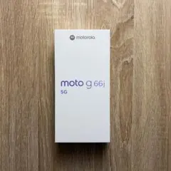 【新品未開封】Motorola moto g66j 5G ブラックオイスター②
