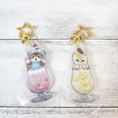 mofusand モフサンド ソーダアクリルキーホルダー セット