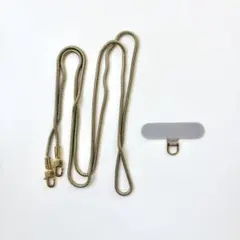 CASETiFY スマホショルダー スネークチェーン(ストラップカード付き)