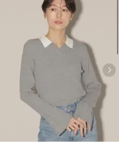 限定！値下げ！BARNYARDSTORM ★長袖ニット　襟付きニット