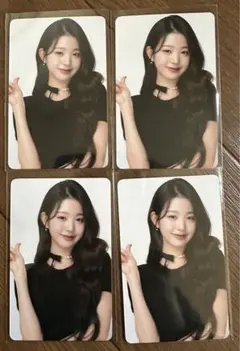 IVE ウォニョン SCOUT ファンコン FC 会場限定 特典 トレカ 4枚