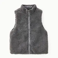 0127▲A12 裏ボアリバーシブルベスト