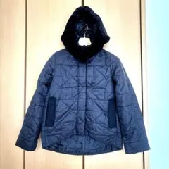 Gabardine K.T フード付きショートアウター