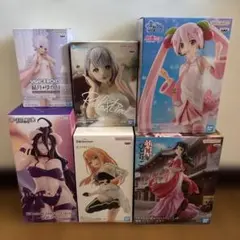 美少女フィギュア9体まとめ売り オーバーロード 着せ恋 椎名真昼
