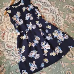 VIS フラワー ワンピース