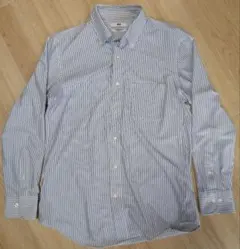 【2枚セット】UNIQLO スーパーノンアイロンシャツ 長袖 Lサイズ