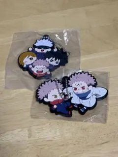 呪術廻戦　ラバー ストラップ 2個セット