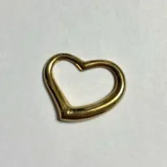 帰ってきたハートのペンダントトップ 約10mm 足金999刻印 - メルカリ