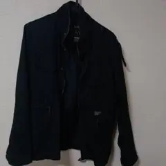 00s 希少古着 ネイバーフッド ミリタリージャケット 黒 フィールドジャケットのサムネイル