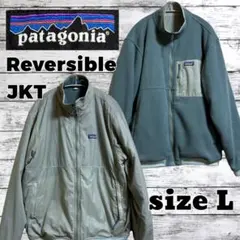 古着 Patagonia リバーシブル シェルド マイクロディニ サイズL