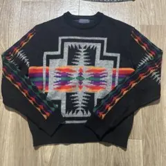 70s ビンテージ ペンドルトン ネイティブ柄 オルテガ柄 セーター USA製
