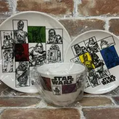 スター・ウォーズ 食器セット　お茶碗と小皿 スター・ウォーズ 一膳セット 茶碗・湯呑み・皿・箸/ダースベイダー 4