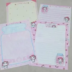 平成レトロ いちご牛乳こぱむだ メモ帳 - メルカリ