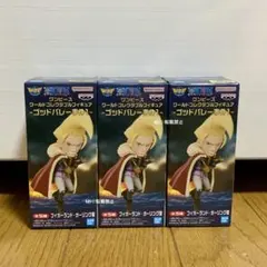 ワンピース ワーコレ　ベースショップ限定２点　ガーリング聖　3点セット ワンピース ワーコレ ガーリング聖 ベースショップ限定品 鉄の巨人 3点